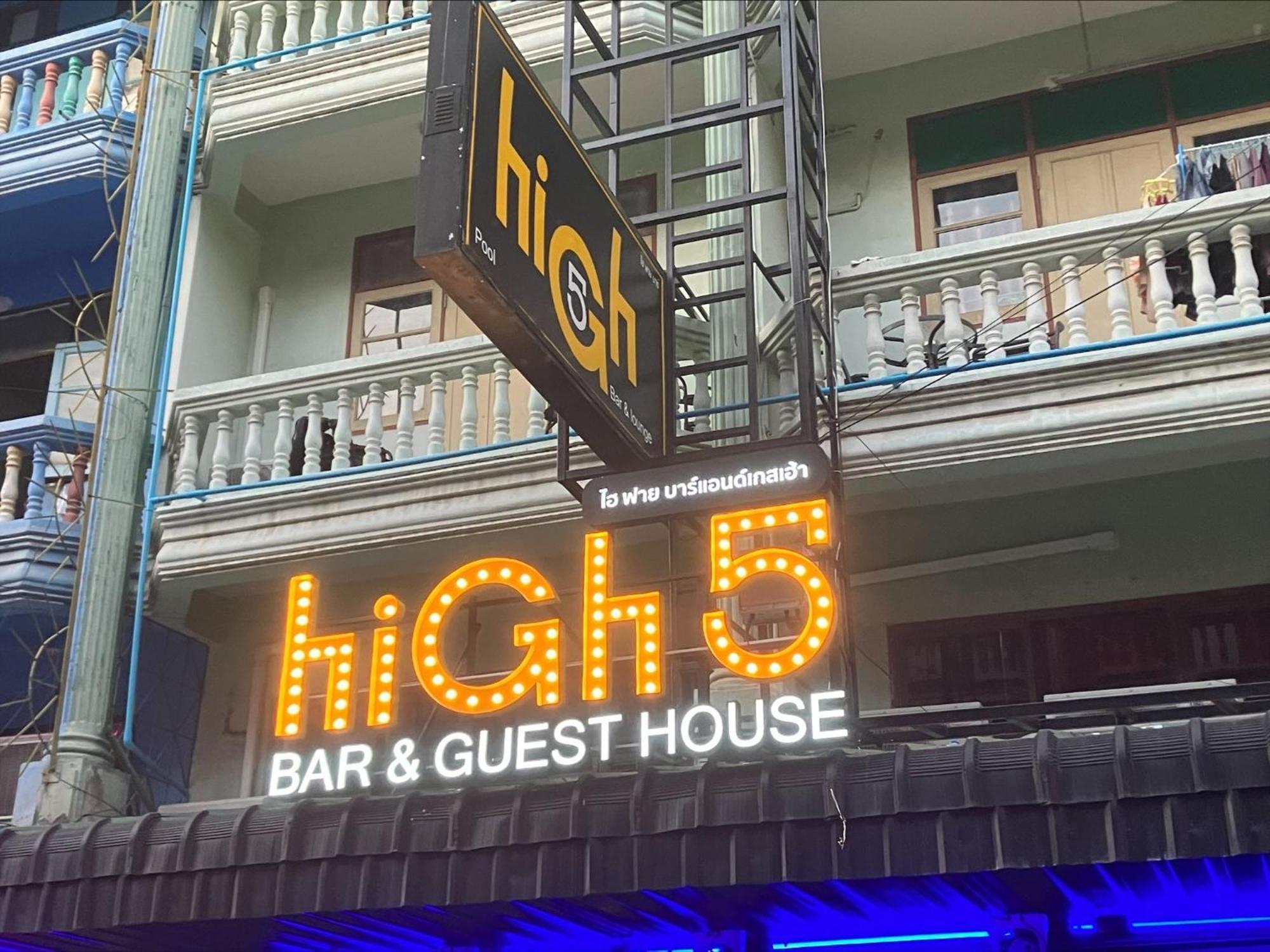 High5 Guesthouse Pattaya Exterior photo